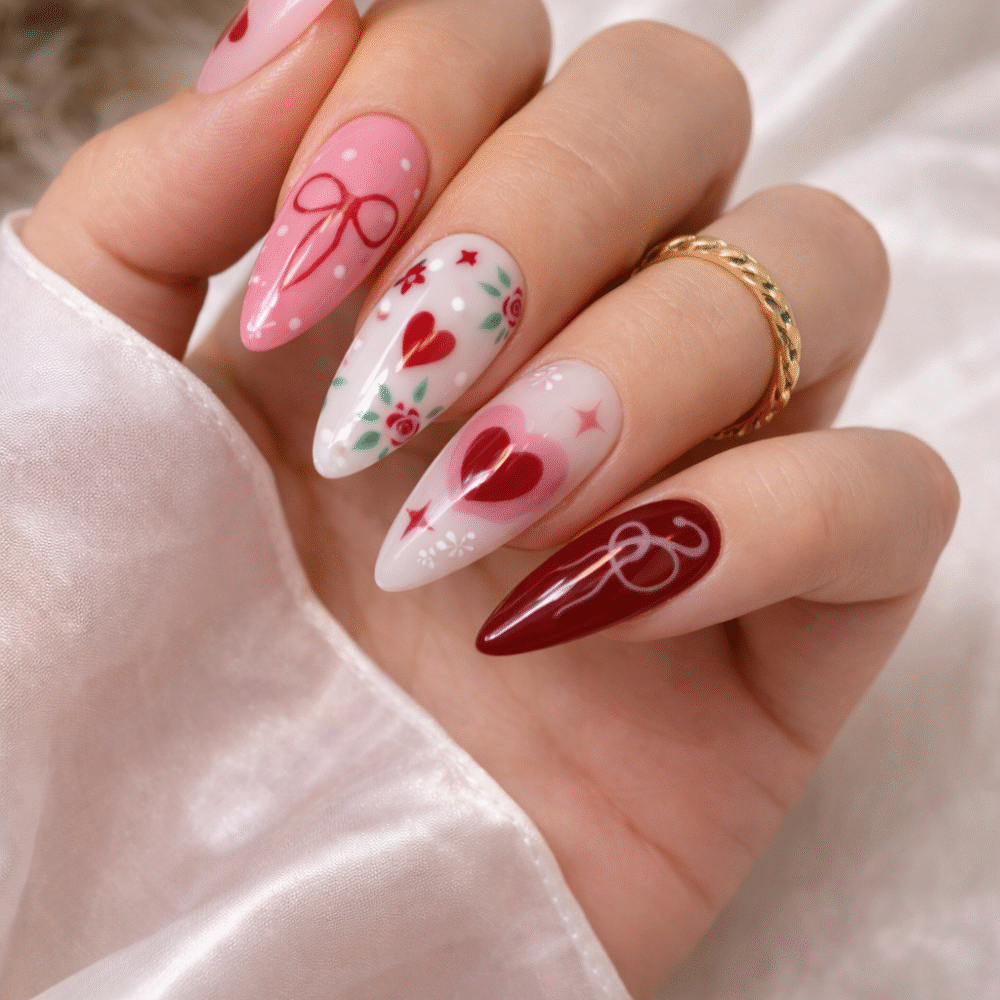 almond nails