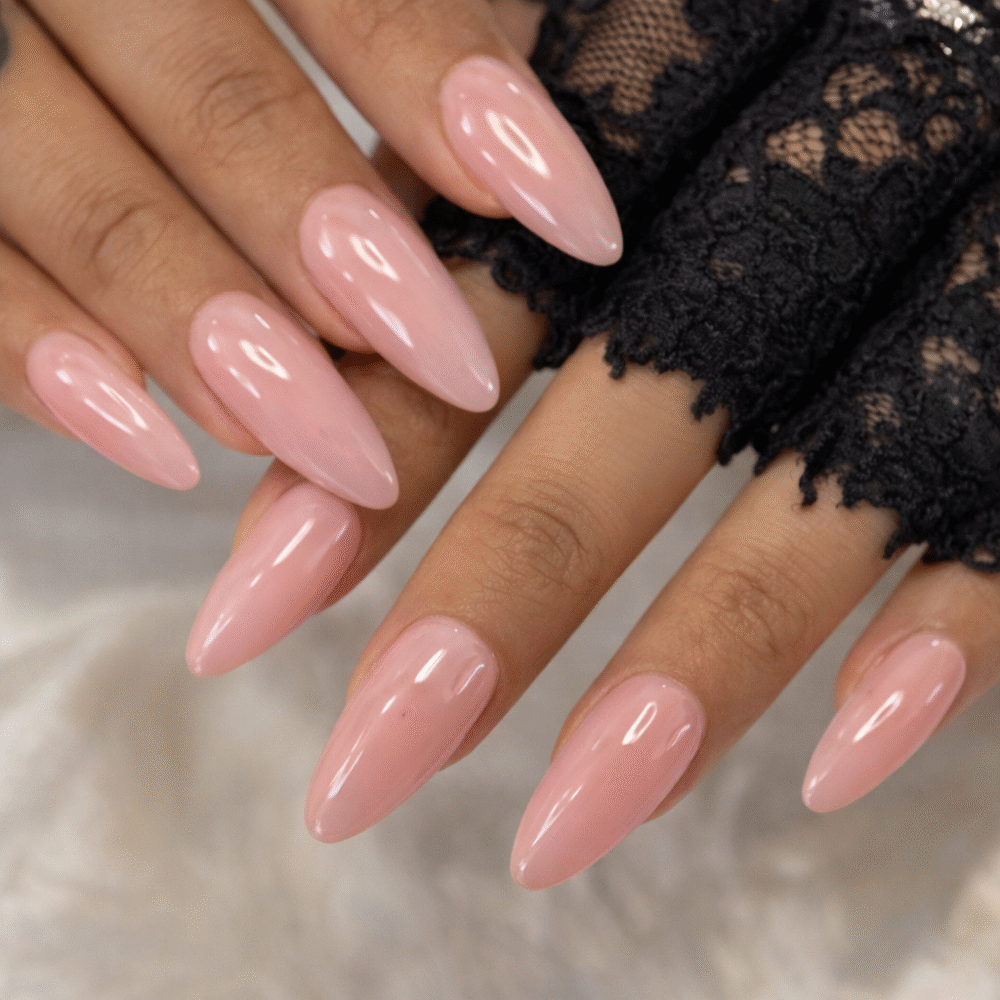 soft blush pink