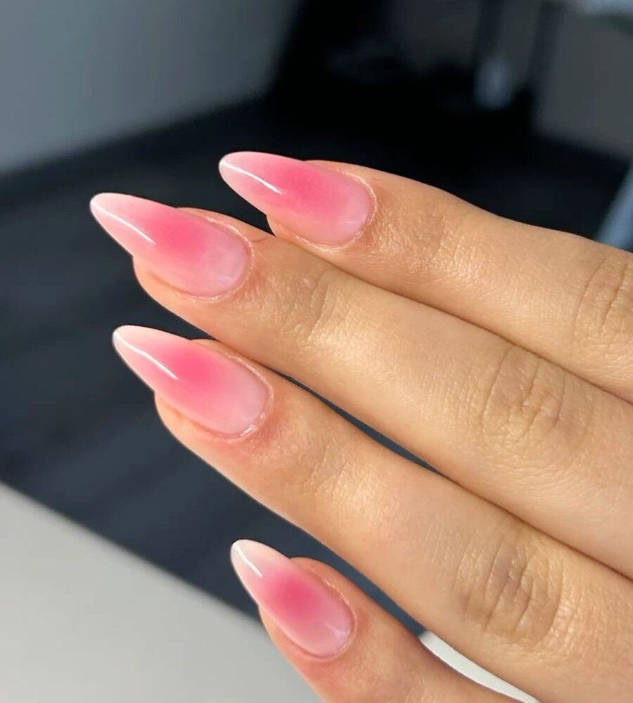 soft pink & white