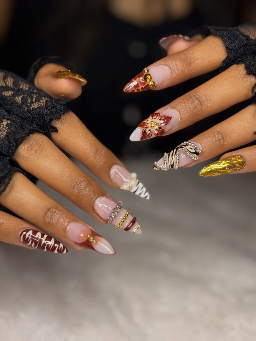 Instagram post from swagnailz.in. This post is in position 0.