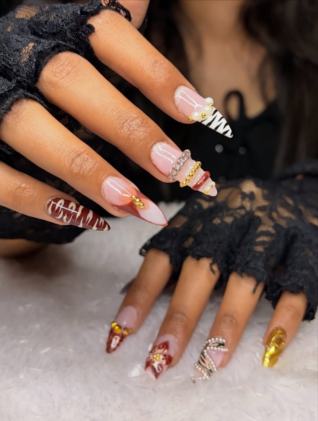 Instagram post from swagnailz.in. This post is in position 1.